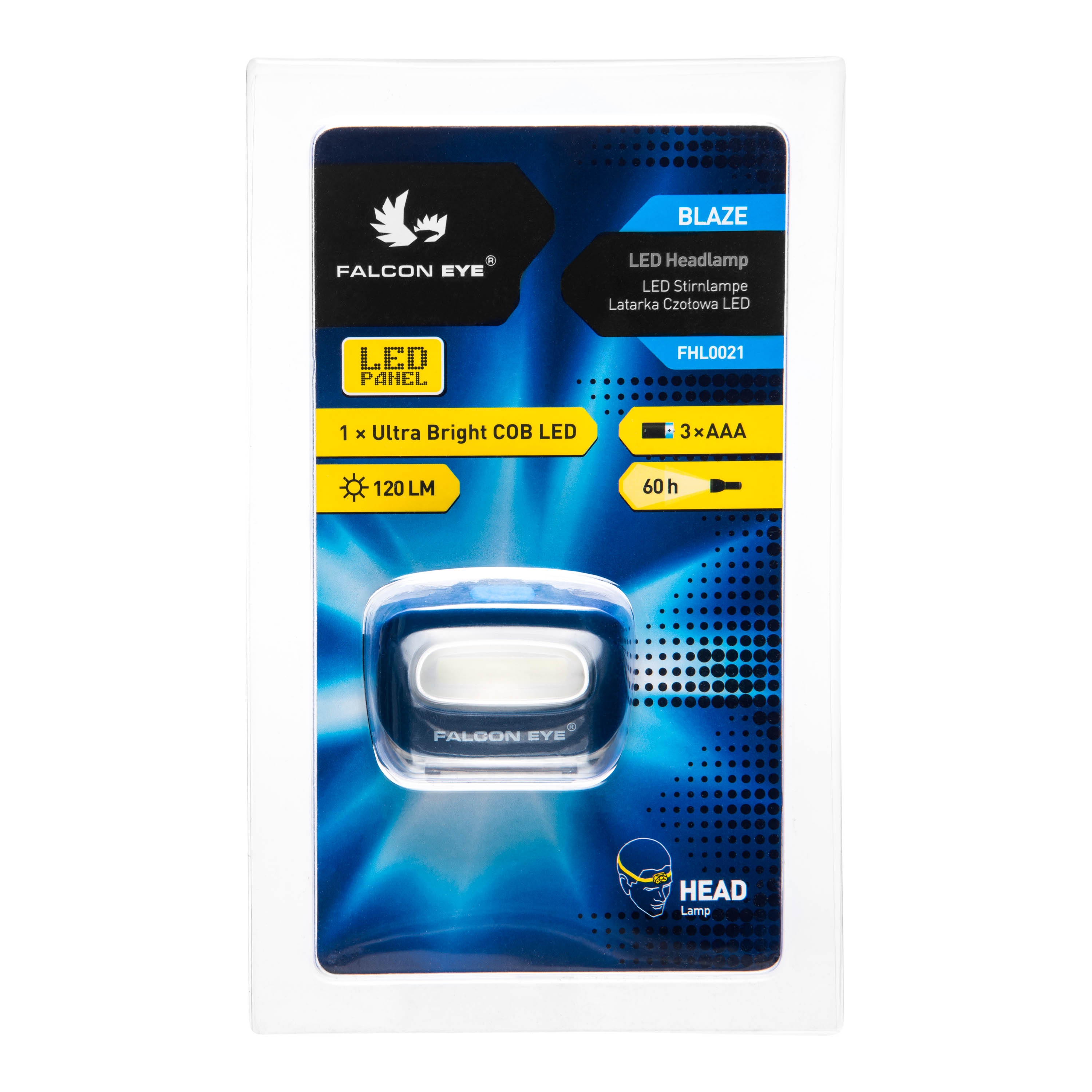 FALCONE EYE LATARKA CZOŁOWA BLAZE 2.1 LEKKA LED